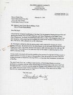 Letter from Maureen Harwitz to Darcee Siegel, City of North Miami Beach, February 21, 1995