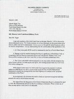 [1993-03-09] Letter Maureen Harwitz to Darcee Siegel, Office of City Attorney City of North Miami Beach,  March 9, 1995