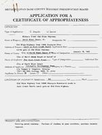 Application for a Certificate of Appropriateness : Military Trail / Old Dixie Highway
