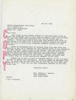 Letter from Rev. Charles L. Eastman, Vice President of Arch Creek Trust, to Ruth Shack, County Commissioner, May 19, 1981