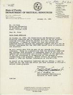 [1985-10-25] Letter from Leo L. Minasian, Jr. Environmental Administrator Division of State Lands, to Jim King, Parks and Recreation, October 25, 1985