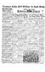 Coral Gables Riviera Times, 1947 - December 19