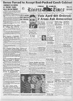 Coral Gables Riviera Times, 1948 - February 25
