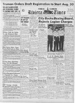 Coral Gables Riviera Times, 1948 - July 20