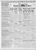 [1948-10-13] Coral Gables Riviera Times, 1948 - October 13