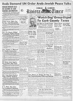 Coral Gables Riviera Times, 1948 - November 10