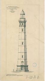 Preliminary Sketch of Loggerhead Key Lighthouse.