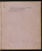 Inner page with archive information stamp
