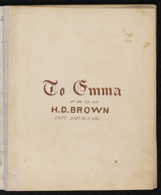Dedication page