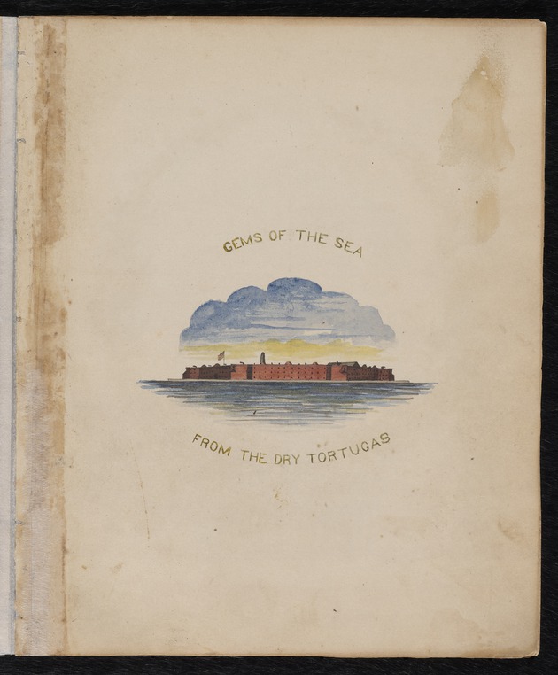 Gems of the Sea painting of Fort Jefferson