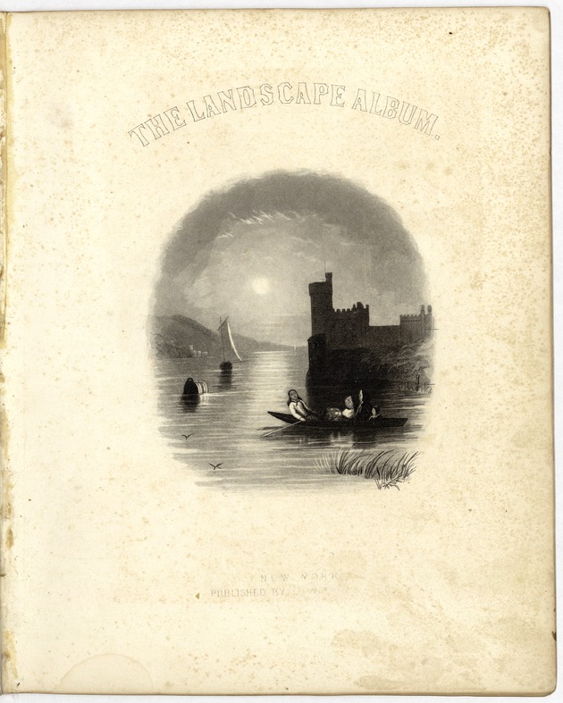 The Landscape Album title page