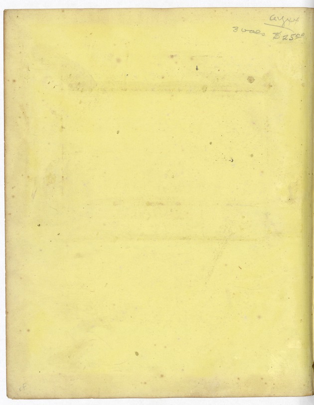 Inner page with note on album price