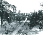 Cannonball Avenue across parade ground