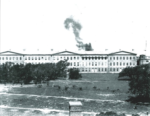 Barracks, Parade ground