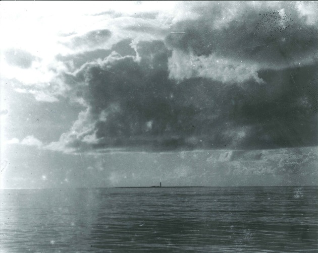 Loggerhead lighthouse and clouds