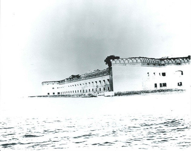 View of fort from water