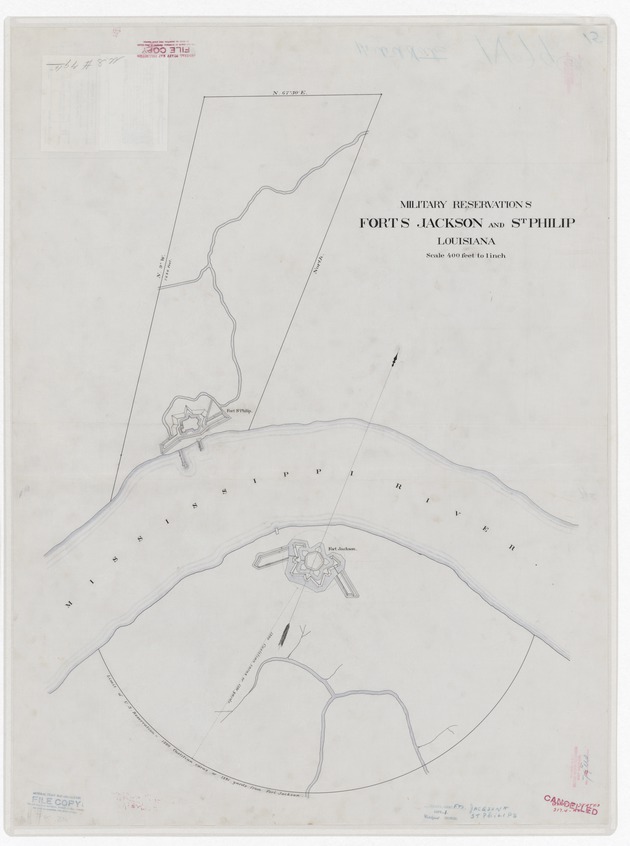 Topographical Chart of Garden Key - 