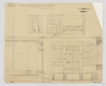 Plans: Sections and Elevations of Barracks and Kitchens