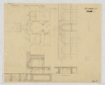 Sections and Elevations of Barracks and Kitchens