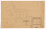 Plans and details of Officers Quarters and Kitchens