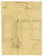 Front Elevation of Officers Quarters and First Story