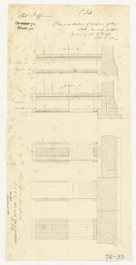 Plans of First and Second Tier Bastions