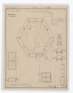 Plans of gateways and adjoining casemates