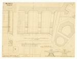 Plans and Sections of a Portion of the Barbette Tier