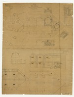 Plans, Sections, and Elevations of Gun Embrasures