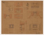 Sketch for receiving and distributing Ordnance, Commissary and Quartermaster stores