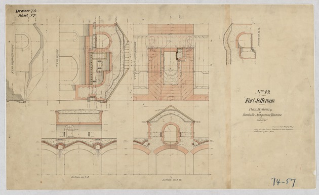 Sketch for No. 1 Shot Furnace