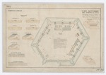 Sketch showing condition of Officers Quarters
