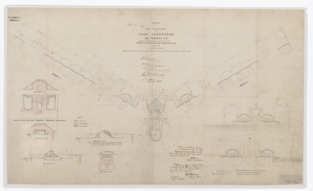 Sketch of Proposed Lattice Work, No. 1