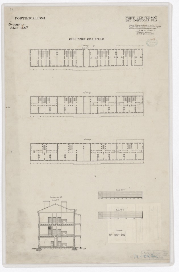 Plan of Fort Jefferson