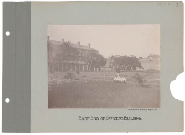 East End of Officers Building