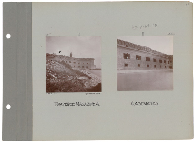 Traverse Magazine "A" and casemates