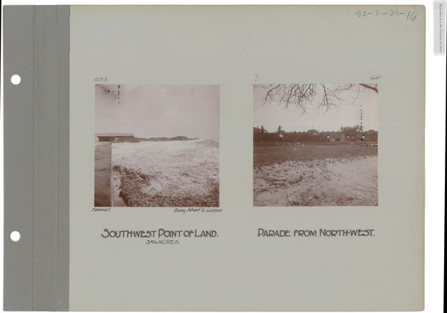 Southwest Point; Parade Grounds