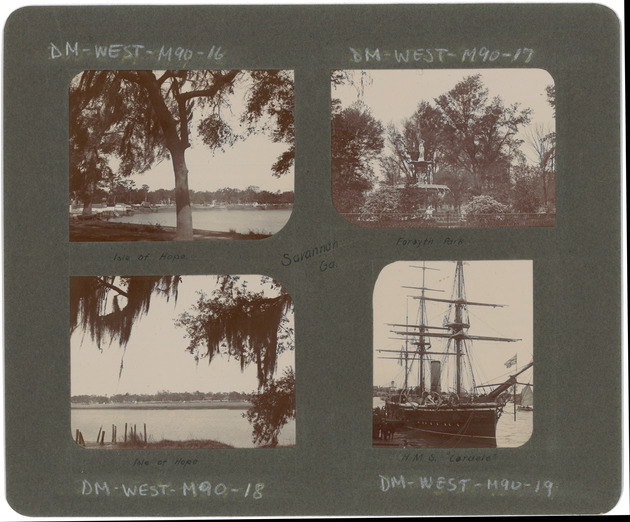 Isle of Hope, Forsyth Park, and H.M.S. Cordele