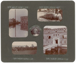 Distilling plant, fort entrance, drilling volunteers