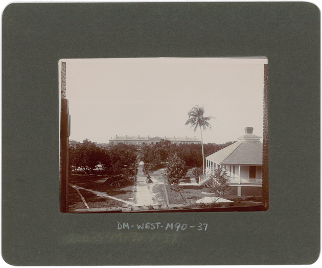 Lighthouse keepers house and officers building