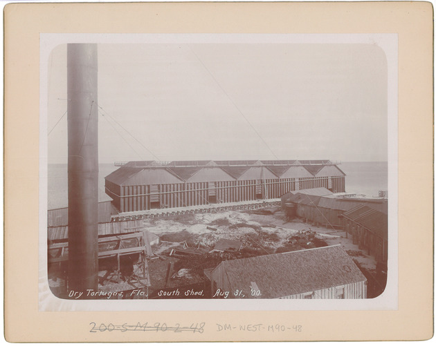 South Coal Shed at Fort Jefferson - New Page