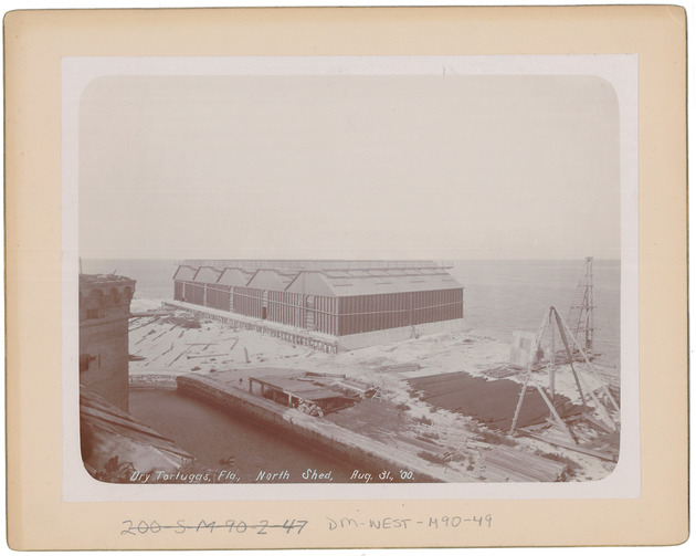 North Coal Shed at Fort Jefferson - New Page