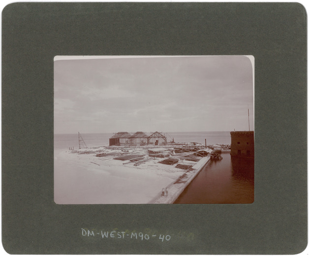 Outer buildings under construction