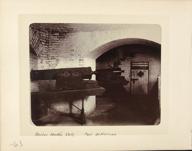 Doctor Mudd's Cell, Fort Jefferson