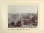 Ten-inch Cannon on Top of Fort Wall