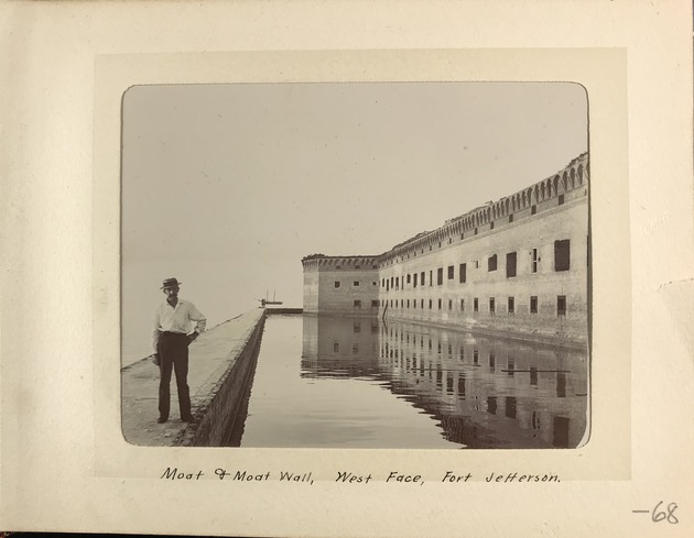 Moat and Moat Wall, West Face
