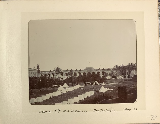 Camp of the Fifth U.S. Infantry