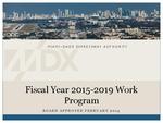 Fiscal Year 2015 - 2019 Work Program