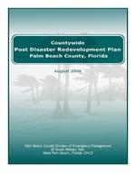 Countywide post disaster redevelopment plan, Palm Beach County, Florida