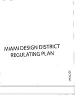 Miami Design District regulating plan